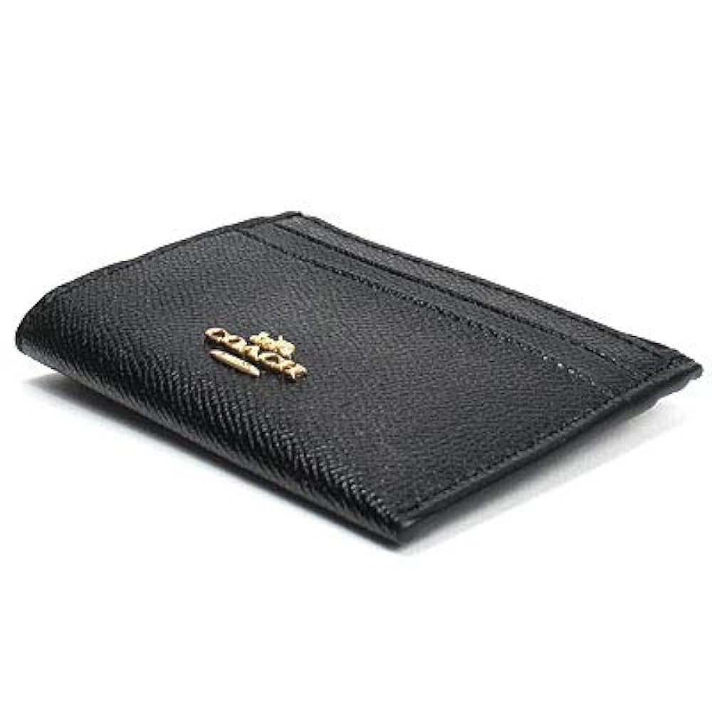 COACH ブラック レザー キーケース　スマートキー　パスケース　コインケース COACH コーチ キーケース 新作 新品 コインケース スマートキー